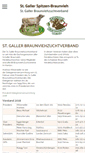 Mobile Screenshot of braunvieh-sg.ch